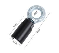 Fuel Injector Removal Gadget for Ea888 Engine - Special Pull Head with Ring 45 X 15 X 19 X 85 Mm Metal Puller Black Silver Professional Automotive Hand Tool