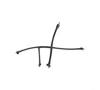 Fuel Injector Return Line Leak Off Pipe, Compatible With T5 2.0 2003-2018, Black Plastic Hose Replacement OEM 03L130235AJ