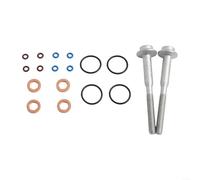 Fuel Injector Seal and Bolt Repair Kit, 18 Pieces, Compatible with 03L130277B A2C59513554 883.670, Prevents Leaks for Jetta for PASSAT for POLO for TOURAN 1.6 Maintenance