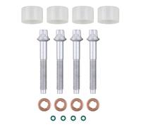 Fuel Injector Seal Washers and Bolts for Cit-roen Berlingo F-ord C S Max | for Transit Connect Galaxy mk2 C4 Grand Picasso Peu-geot 3008 308 mk1 mk2 5008 Vo-lvo S60 mk2 V40 V50 Maz-da 3 5 1.6 Diesel