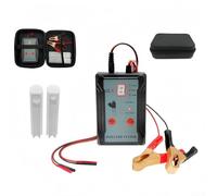 Fuel Injector Tester Cleaner Kit with Dual Channel Operation 2 Size Adapters 8 Pulse Modes Compatible with 12V Battery or External DC Power Supply