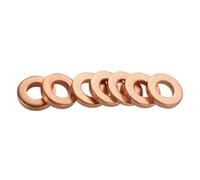 Fuel Injectors 200pieces Copper Diesel Injector Ports Washers Fuel Set Seal Rings Assortment Set Car Accessories Fuel Injector