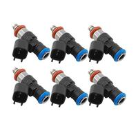 Fuel injectors 6Pcs Engine Fuel Injectors 0280158191 for Ford for Explorer for Taurus for Edge for Flex 3.5L 2011-2017 Nozzle