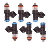 Fuel Injectors for 2011-2012 2013 2014 2015 2016 2017 for Explorer for Taurus 3.5L BR3E 9F593 F5A 6pieces 0280158191 Fuel Injector Fuel Injector Nozzle