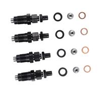 Fuel Injectors Nozzle Compatible with for Hilux for Surf for Prado 1KZ-TE 3.0L 4PCS 093500-7020 23600-67040 Diesel Fuel Injectors Nozzles Car Accessories