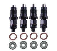 Fuel Injectors Replacement Fit for Mitsubishi Delica Spacegear Pajero 4M40 4M40T 2.8L ME201844 9430610435 4pcs Diesel Fuel Injectors Nozzles Injection Nozzles