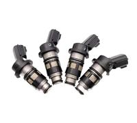 Fuel injectors set of 4 Fuel Injector Compatible for NISSAN SENTRA 1997-2000 TSURU 1997-2017 1.6L L4 16600-73C90 JS50-1 Fuel Injector Nozzle Replacement
