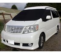 Fuel Lagoon Alphard Vellfire Black Out Screen Cover Blind Camping Sun Frost Protection 2008-2017 DELUXE