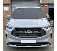 Fuel Lagoon Transit Custom 2023+ Windscreen Privacy Wrap, Black, Front Window Blackout Cover