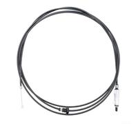 Fuel Lid Cable for Toyota for Hilux 2004-2015 RHD, Replacement Gas Cap Release Line OEM 77035-0K140, ABS Black Exterior Auto Part