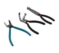 Fuel Line Disconnect Tool Set, Carbon Steel Pliers for Mass Air Flow Sensors Ignition Coils, 3-Pack Connector Removal Kit