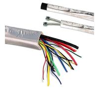 Fuel Line Heat Shield Heat wrap for Wires Fuel line Heat Shield Sleeve Hose Heat Shield Sleeve - Heat Radiant and Prevent Vapor Lock Heat Shield for Brake Cable/Fuel Line/Spark Plug (1''I.D.- 138'')