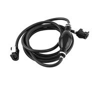 Fuel Line Hose Primer Oil Pipe Tank Connector, Fit for Mariner Outboard Motors, Marked Shows Fluid Flow Direction