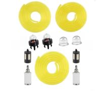 Fuel Line Kit 4ft Multi-Size EPDM Rubber for chainsaw Trimmer | EPDM rubber construction, resistant, 3 pre-cut sizes, leak-free operation, for robust durability