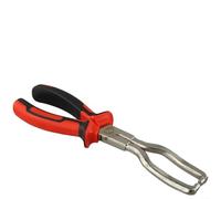 Fuel Line Petrol Clip Hose Release Disconnect Pliers Tool for Automotive Fuel Filter Replacement and Engine Repair - Stainless Steel, Ergonomic G(RED)