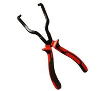 Fuel Line Pliers, Hose Clamp Plier Removal Tool, Fuel Hose Clamp Plier, for Gasoline Hose, Radiators, for Oil Pipe, Gasoline Pipe Joint Removal Pliers (Red)