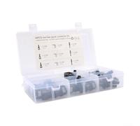 Fuel Line Quick Connect Kit 24PCS Made from PA12 Nylon for Reliable Connection Integrity in For Car and Motorcycle Fuel Systems (6mm)