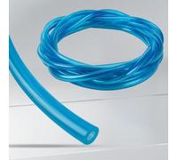Fuel Line Set for Small Two-Stroke Engines, Chainsaws, Lawn Mowers, Leaf Blowers and Outdoor powers Tools, Plastic Tubes in Yellow and Blue, 1m 1.2m 1.5m Lengths, 4 Pieces Easy to(1.5m blue)