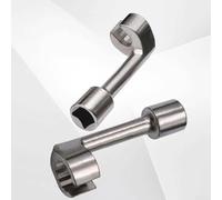 Fuel Line Socket Wrench Set, 1/2-Inch Drive, 6-Piece Metric Sizes 12mm 14mm 16mm 17mm 18mm 19mm, for Automotive Fuel Pipe and Tube Line Maintenance,(16MM)