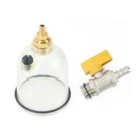 Fuel Lines 500FG Fuel Filter Cup 500FH Diesel Marine Boat Engine Water Separator Bowl Drain Valve Tap Accessory Car Diesel Filter(Bowl with Valve)