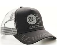 Fuel Motorcycles Logo Cap Black Man male