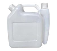 Fuel Mixing Bottle 2L Large Capacity Plastic Chainsaw Gas Can with Markings for Strimmer Cutter Trimmer