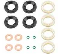 Fuel Nozzle Seal Kit,Fuel Injector Seal Washer O-Ring Kit,Diesel Injector Gasket Seal Protector Ring Kit for 1.6 TDCI/HDI