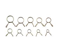 Fuel Oil Hose Line Clip Set, 126Pcs Spring Clamps for 5mm to 14mm Tubing, Ideal for Motorcycles, Boats, ATV, and
