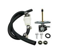 Fuel Petcock Valve & Gas Oil Fuel Filter with Fuel lines Fit for Honda Rancher TRX350 Recon TRX250 2001-2020, 16950-HM8-003, Fuel Valve Shut Off Petcock