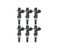 Fuel Petrol Injector Nozzle for Nissan for Versa for Tiida for March III K12 HR16DE 1.6L 1 6PCS FBY1160 16600ED000 Fuel Injector Fuel Injector Nozzle(4PCS)
