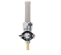 Fuel Petrol Tap Switch Petcock Fuel Valve 22mm 62167-81 62163-75 62129-75T 62168-81 Fit for Harley Davidson Dyna Cock Tap Gas Tank Motorbike Fuel Injection Installation(Straight Outlet)