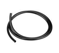 Fuel Pipe, 1m Long Black Non-braided Rubber Fuel Line Hose, Motorcycle Universal Petrol Fuel Pipe for Fuel Delivery Applications and Petrol Hose 8mm