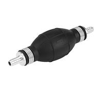 Fuel Primer Pump Durable Hand Siphon Bulb Transfer Pump for Marine Boat Rubber Black 10mm 1 Pack