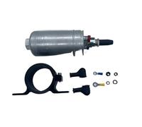 Fuel Pump Assembly Fit For Bosch 044 0580254044 300LPH Universal External Inline Fuel Pump Fit For AEM 50-1005 60mm Mounting Bracket