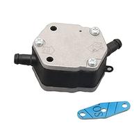 Fuel Pump Assy for Yamaha Outboard 115HP 130HP 150HP 175HP 200HP 225HP 250HP 300HP 2-stroke Boat Motor Engine Replace Sierra 18-7349 6E5-24410-03-00 6E5244100300, Silver, 3.74x2.99x1.73 Inch