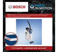 BOSCH 0986580970 Fuel Pump With Attachments Fits C1 Peugeot 107 108 Toyota Aygo
