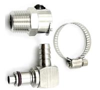 Fuel Pump Quick Release Metal Connector for BMW R1200GS ADV R1200RT S1000RR K1200R K1300R K1600GTL HP4 RnineT Silver