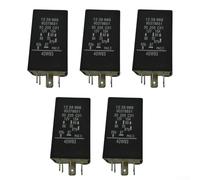 Fuel Pump Relay, 6pin 90378651 For Opel For Ascona C 1986 1988 And Astra F 1992 1998 Automotive Electrical Part(5PCS)