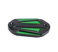 Fuel pumps Universal Motorcycle Accessories Upper Pump Cover Oil Pot Cover Front Disc Brake Pump Cover For Kawasaki For NINJA400 Z400 Fuel Gas Valve(GREEN)