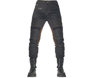 Fuel Sergeant 2 Waxed Ladies Motorcycle Textile Pants, blue, size XS for Women