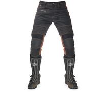 Fuel Sergeant 2 Waxed Motorcycle Textile Pants, blue, size 38 for Men