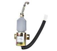 Fuel Shut Off Solenoid Valve 12V Fuel Shut Off Solenoid Valve Shutdown Stop Solenoid E0483310000039 for Protecting the Engine from Damage