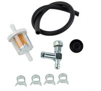 Fuel Shut Off Valve and Tank Grommet Replacement for Craftsman For Coleman Generators 5000W 6250W Metal Parts Kit with Hose Filter and Buckle