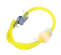 Fuel Shut off Valve Motorcycle ATV 6mm Fuel Hose Tap Gas Petrol Valve Universal For 50cc 70cc 90cc 110cc 125cc 150cc To 500cc Switch Fuel Shut Off Valves(Yellow)