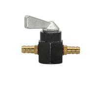Fuel Shut off Valve Universal Inline 6mm 8mm Fuel Valve Switch In-Line Petrol/Tap Motorcycle On-OFF Petcock Switch Fuel Shut Off Valves(Black 6MM)