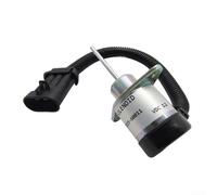 Fuel Shutoff Solenoid 12V Compatible with S185 Skid Steer 1G925-60011 Metal