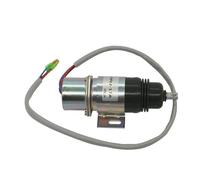 Fuel ShutOff Solenoid 894453-3411 MV2-17A Shut Off Solenoid 24V Fuel Stop Solenoid Fit for Hitachi Fit for Isuzu Engine Throttle Stop Solenoid Valve
