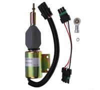 Fuel Shutoff Solenoid RE516083 for 120 160LC 200LC 230LC 230LCR 270LC Excavators Loaders 624H TC62H Motor Graders 672CH with Integrated Dual Protection