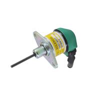 Fuel ShutOff Solenoid Stop Solenoid 12V 24V 17208-60015 Fuel Shutoff Solenoid Fit for Kubota Flameout Solenoid 1A021-60017 Magnetic Valve(1A021-60017 12V)