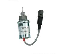 Fuel ShutOff Solenoid Throttle Stop Controls Solenoid 12v U85206451 U85206450 U85206520 Fit for Perkins 400 Series Engine 404C-22 Throttle Stop Solenoid Valve